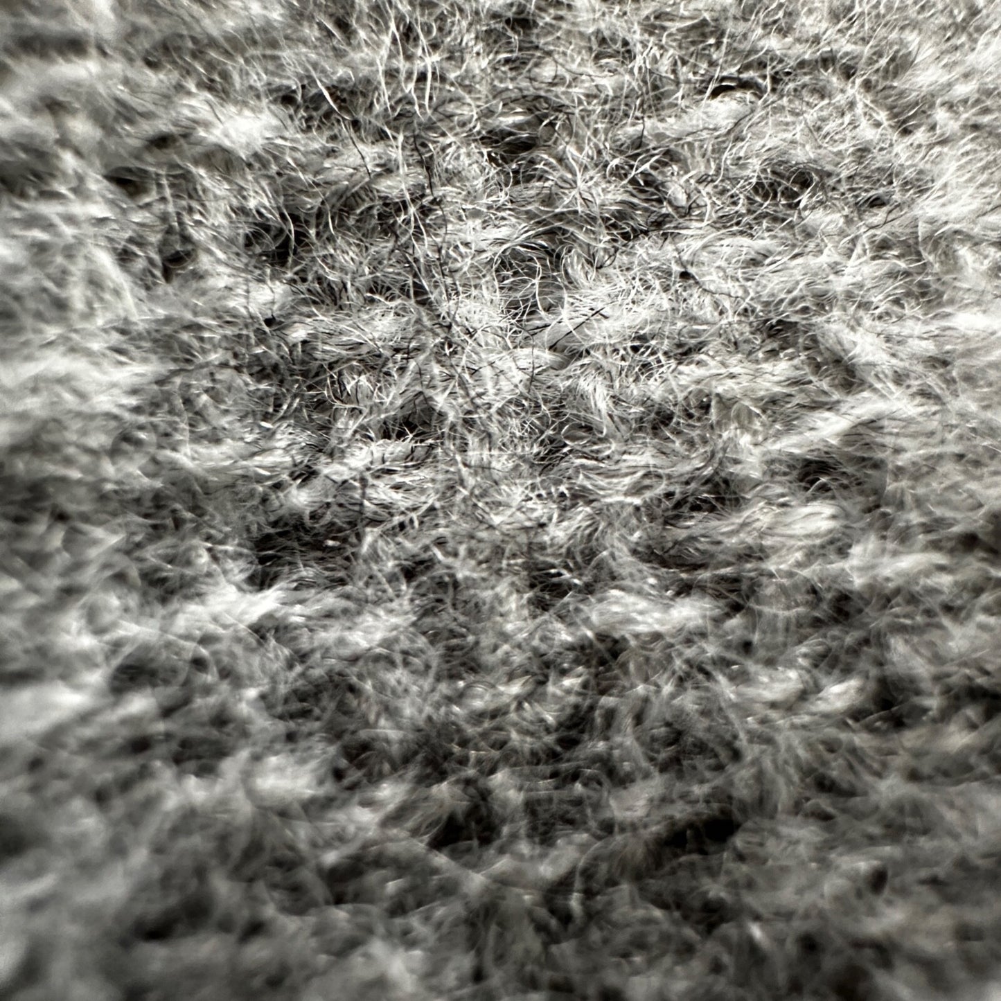 Gray Solid Stitched Scarf Lightweight Heather Winter Used Big Size Cute SQUARE