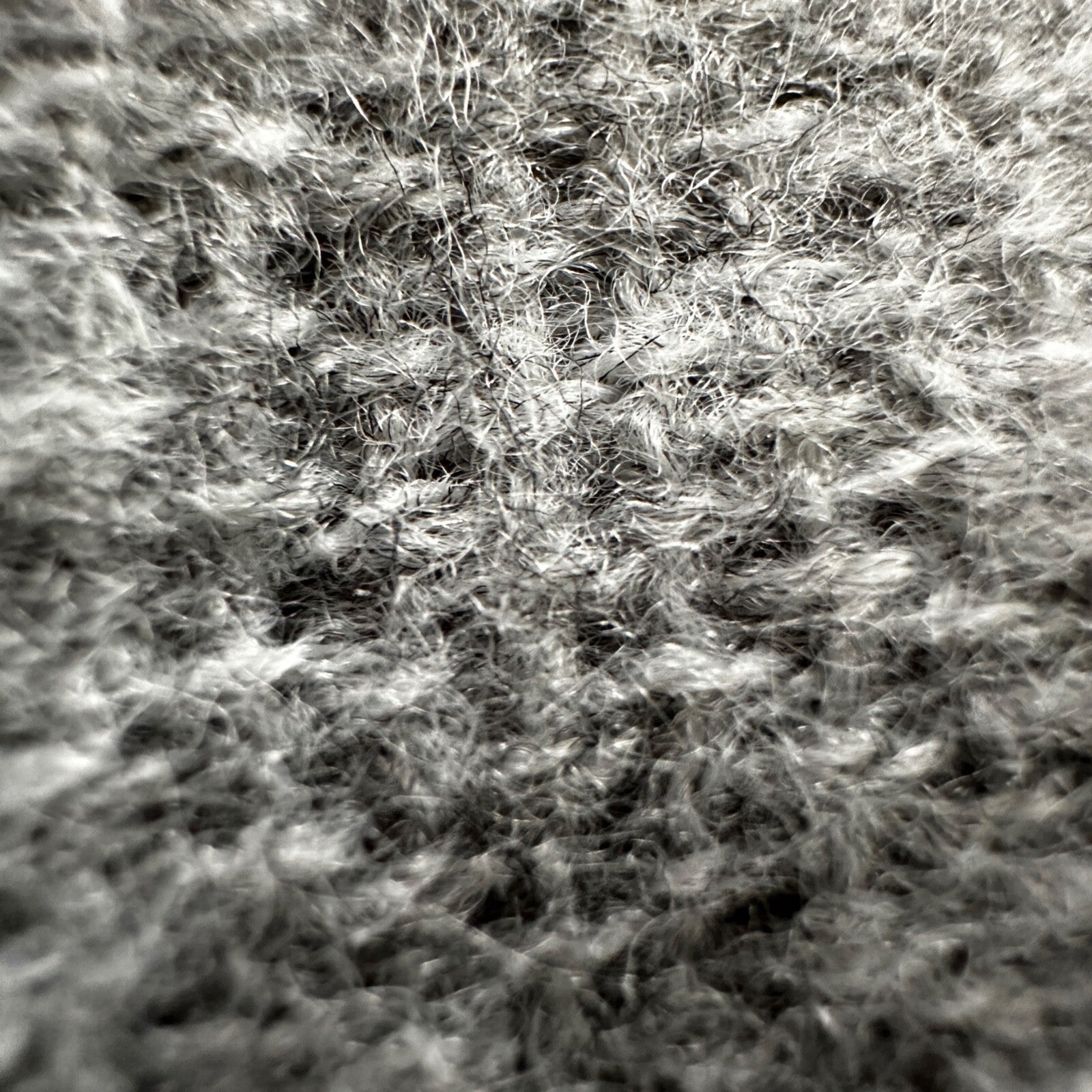 Gray Solid Stitched Scarf Lightweight Heather Winter Used Big Size Cute SQUARE