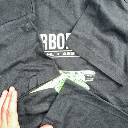 Ann Arbor Frog VTG T Shirt 80s 88 Funny Graphic Trout Fish Art Fishing Hunt XL