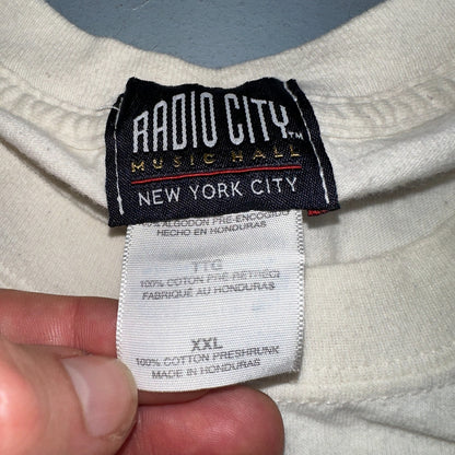 Radio City Music City Hall VTG T Shirt New York City Y2K 2000s Art Band NYC