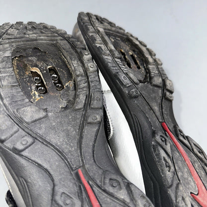 Nike Size 10 VTG 171105-061 Contagious Women's Cycling Shoes Silver 1998 90s