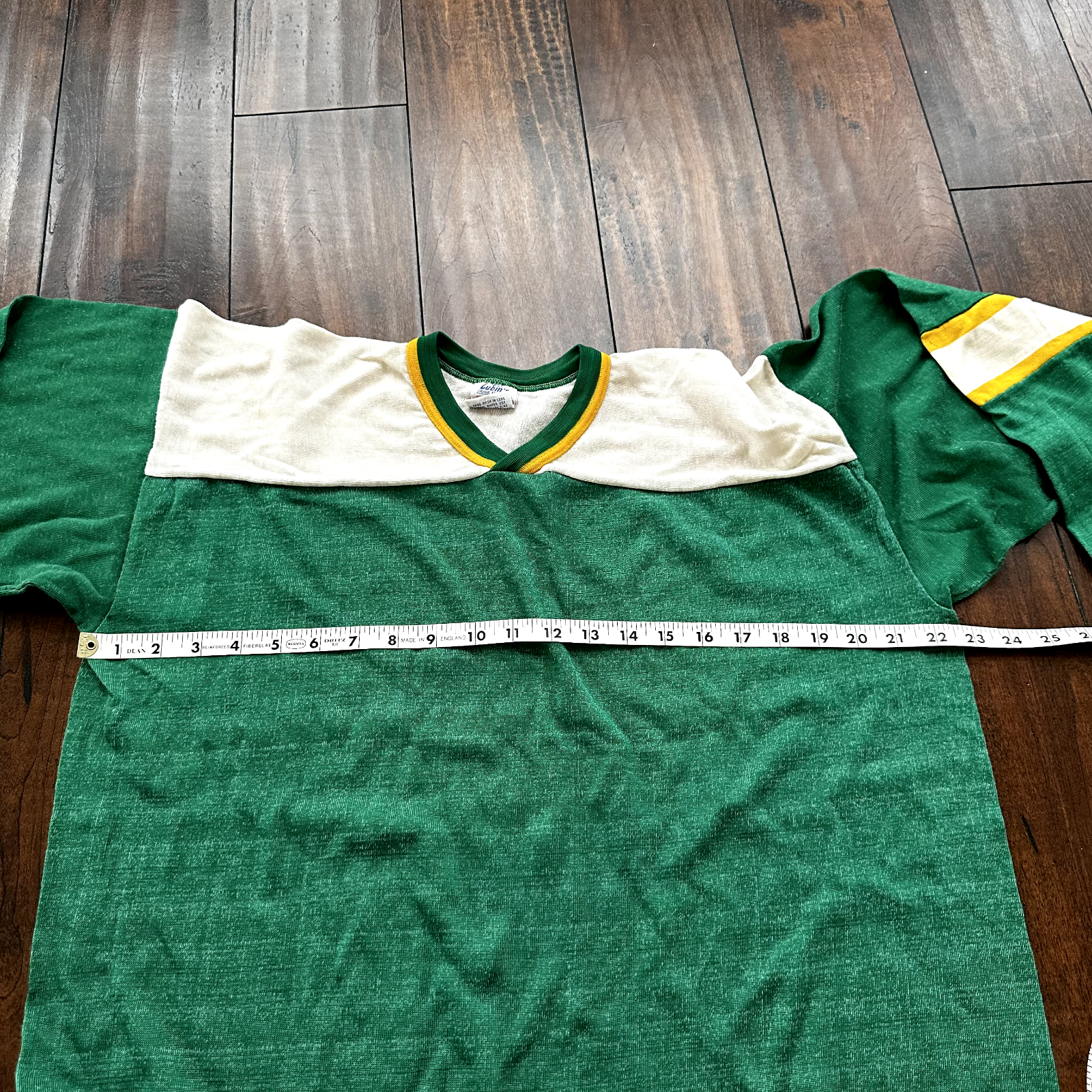 Vintage 1950's Lubins Rink Supply Football Champion Jersey Oregon USA 50s 60s
