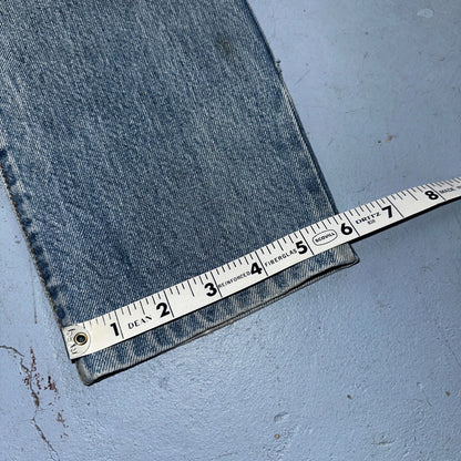 Levis 501 Vintage 80s Redline Selvedge USA XX Jeans Light Wash Skinny Act 29x32