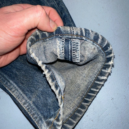 Levis 501 Vintage 90s Mexico Straight Leg Jeans 36x30 Y2K Med Wash Act 33x27