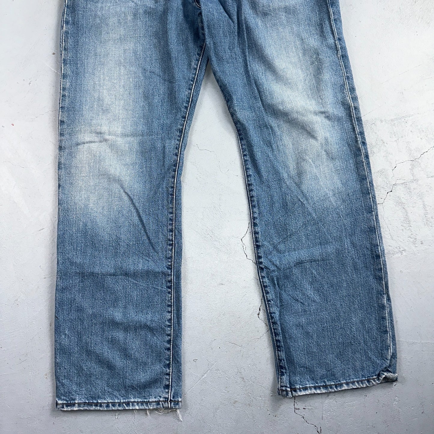 Levis 501 Vintage Y2K 90s XX Straight Leg Jeans Blue Light Wash 38x30 Act 36x30