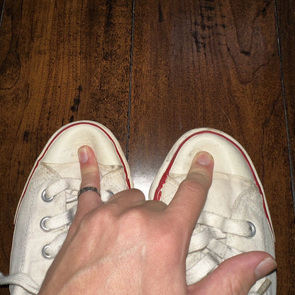 Vintage 50s CONVERSE Chuck Taylor Star Low Blue Label 7.5 1950s 60s USA RARE