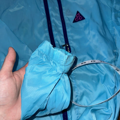 Vintage Nike ACG All Conditions Gear Windbreaker Jacket Coat 90s Blue Medium