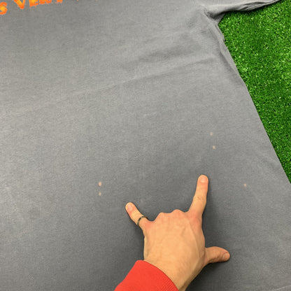 Life Is Very Cool Vintage T Shirt Rap Love Anvil DARE Driving Drug Free Hipster