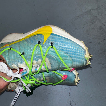 Nike Size 9W 7.5M Off White Virgil Abloh Vapor Street Polarized Blue CD8178-400