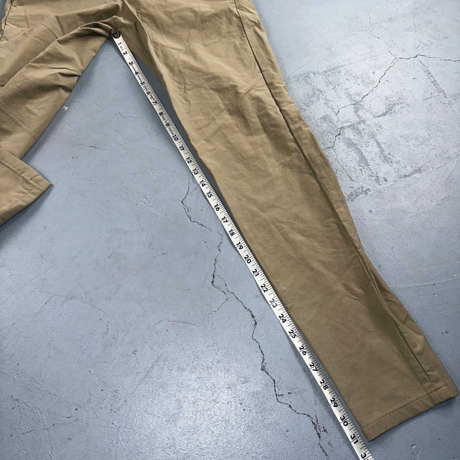 Lululemon Commission Pants Mens 30 Light Brown Beige 30 x 31 Chino Khaki