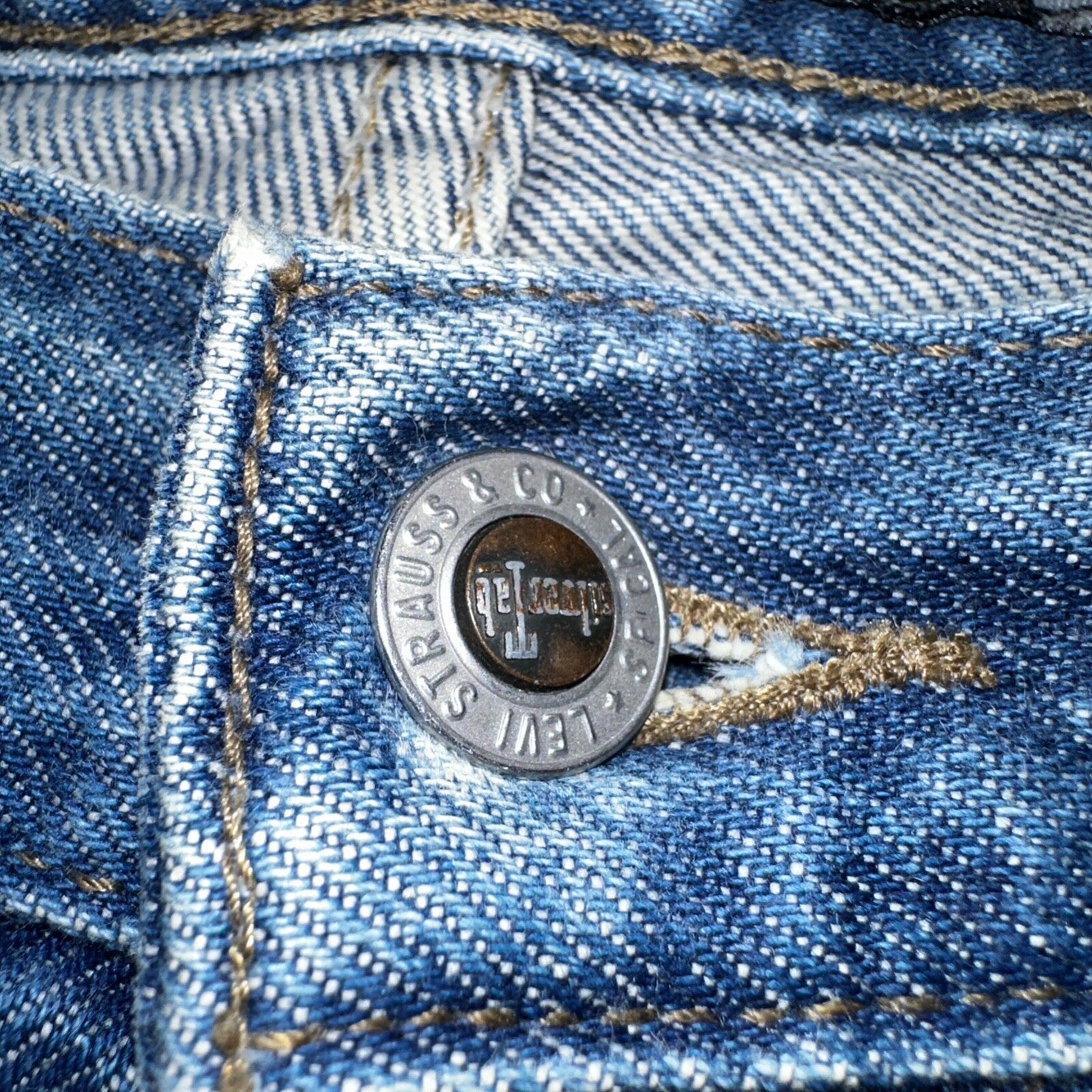 Levis SilverTab Vintage 90s Baggy Denim Jeans Blue Silver Tab Skater Act 35x32