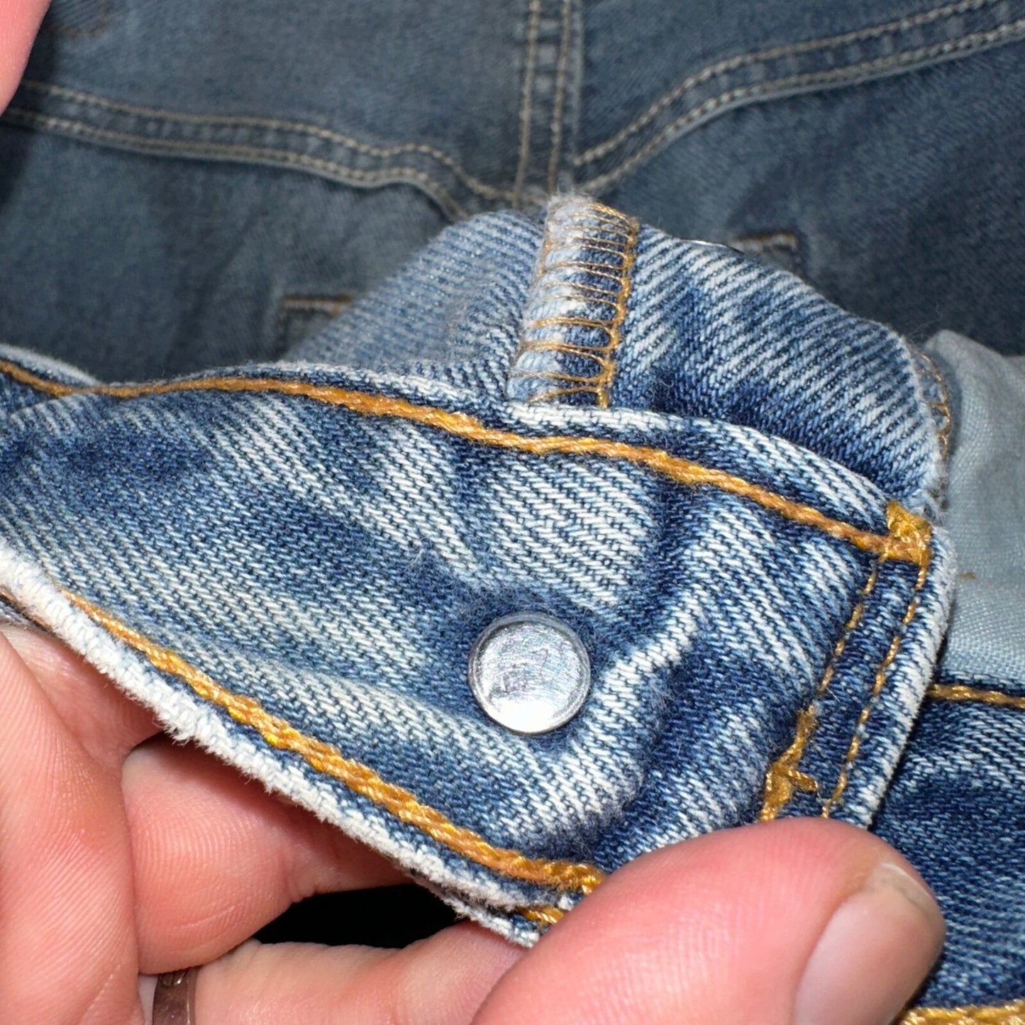 Levis 501 Vintage 90s USA XX Straight Leg Jeans Blue Med Wash 33x32 Act 32x30