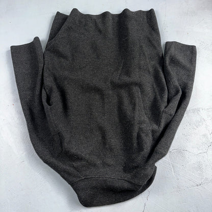 J Crew Sophie Sweater Blazer Womens M Merino Wool Jacket Heather Coal Gray