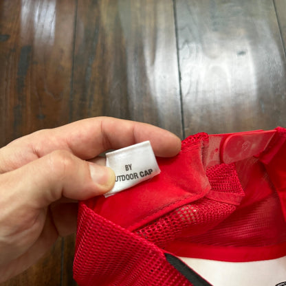 Worlds Greatest Grandpa VTG Hat Cap Snapback Funny Cute Gift Dad Red