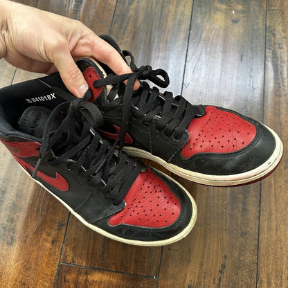 Size 8 - Jordan 1 Retro OG High Banned, Bred 2016 - 555088-001 No Box