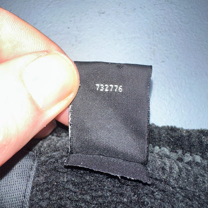 VTG Arizona Sweater Mens L Black Fleece Knit Pullover 2000s Streetwear Y2K Red