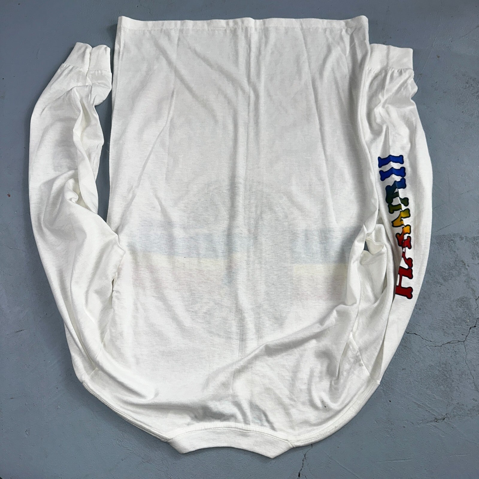 Hawaii 1980s Rainbow VTG T Shirt Catamarn Hawaiian 80s Sailing Ocean Surf M