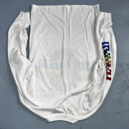 Hawaii 1980s Rainbow VTG T Shirt Catamarn Hawaiian 80s Sailing Ocean Surf M