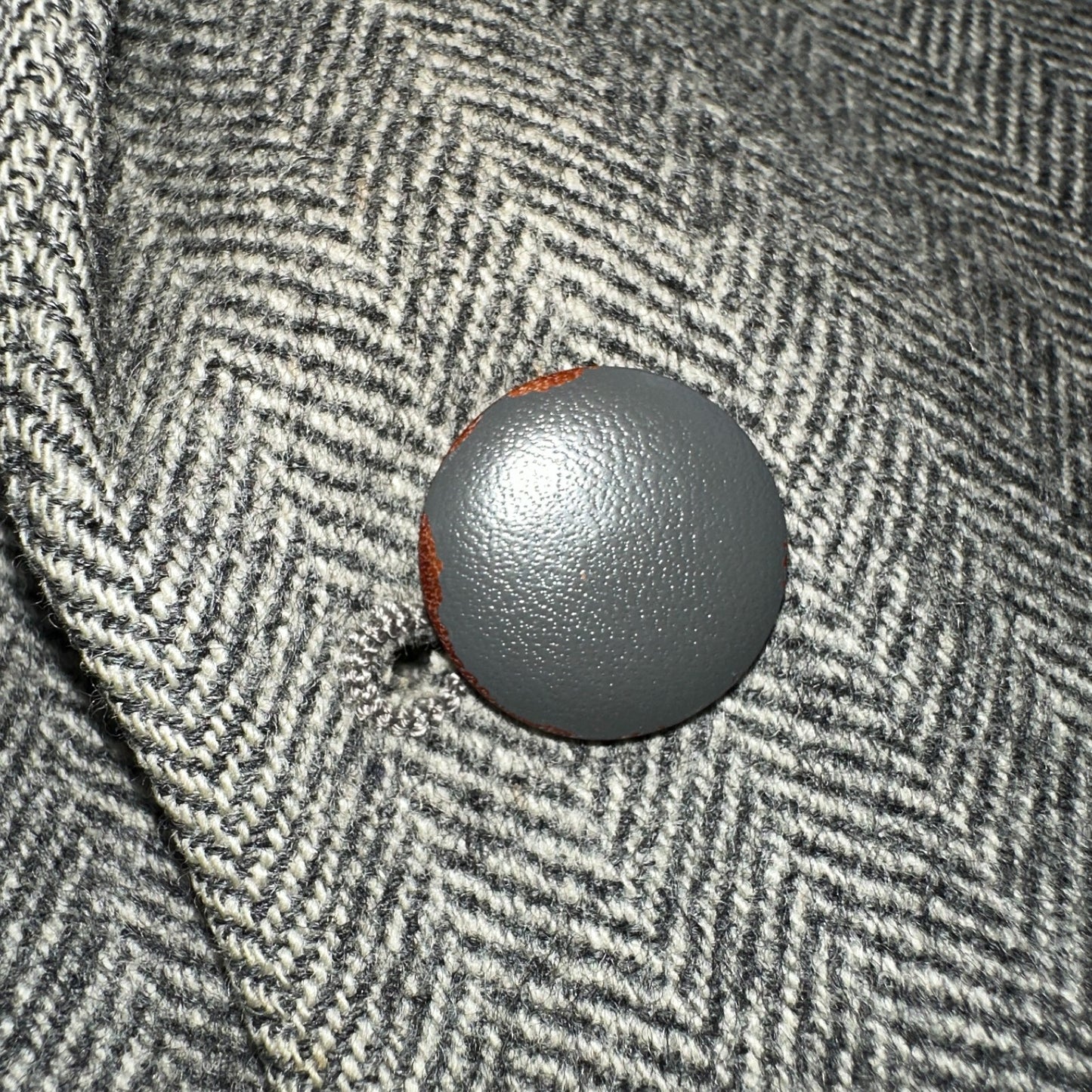 YSL Yves Saint Laurent Vintage Gray Tweed Jacket 38 Blazer Coat France Suit 80s