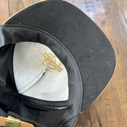 Mac Done Vintage Hat Cap Snapback Gray Bike Motorcycle Y2K Cool 90s Black 80s