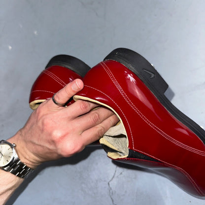 Nike Women's Size 8 Verdana Last Nike Air Red Slip On Golf Shoes 305276-661