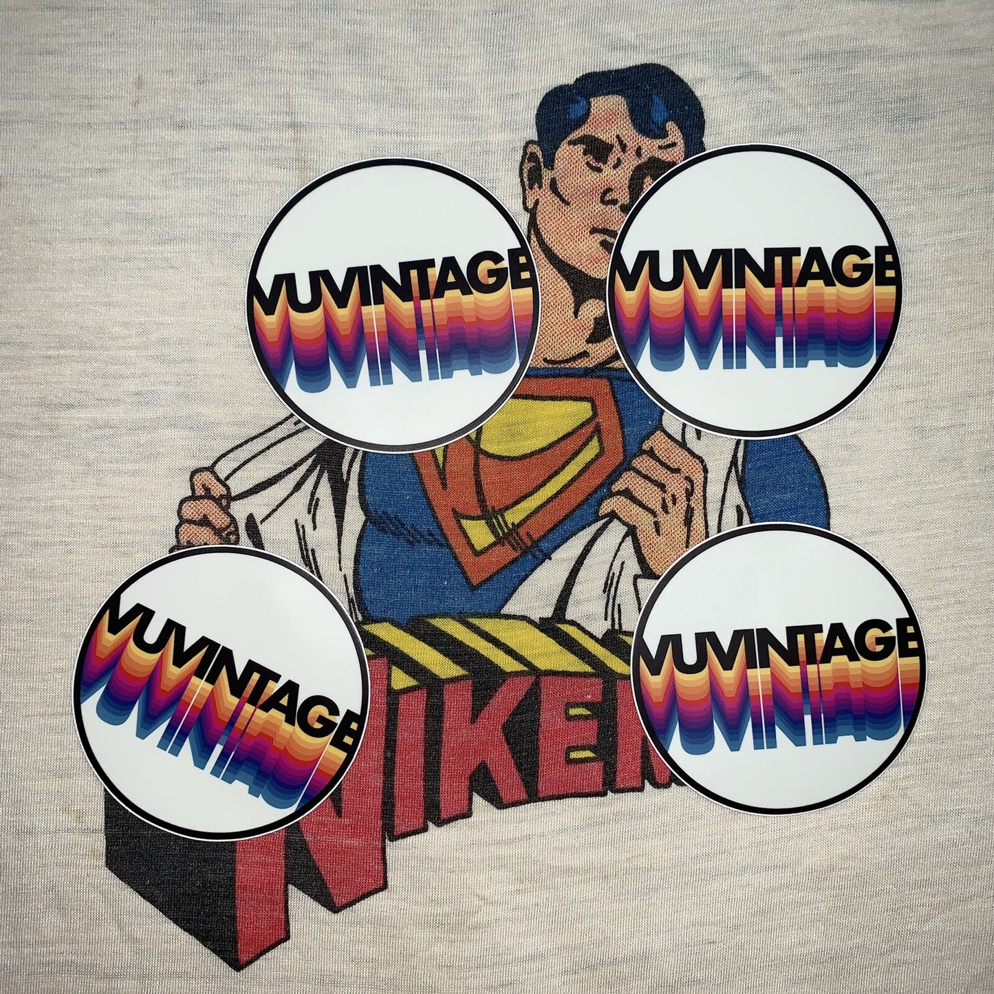 NIKEMAN 70s Vintage Nike T Shirt Ringer OG Rare Grail Geisha Hike Superman Rap