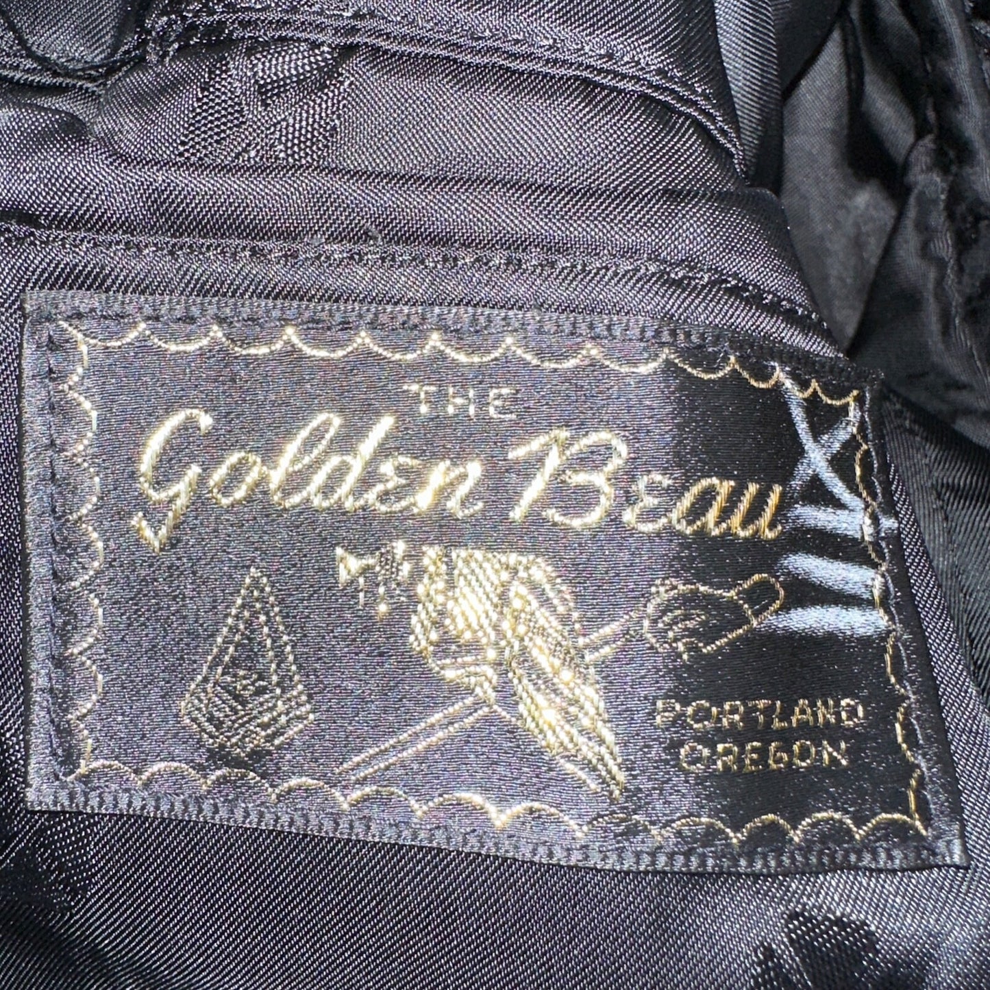 VTG Mens Suit 40 Jacket Coat 1970s Rockabilly 60s 70s USA Cotton Velour Horses