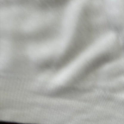 Vintage USA Rockabilly Womens White Sweater Zip 60s 70s Top Basic Sanforized