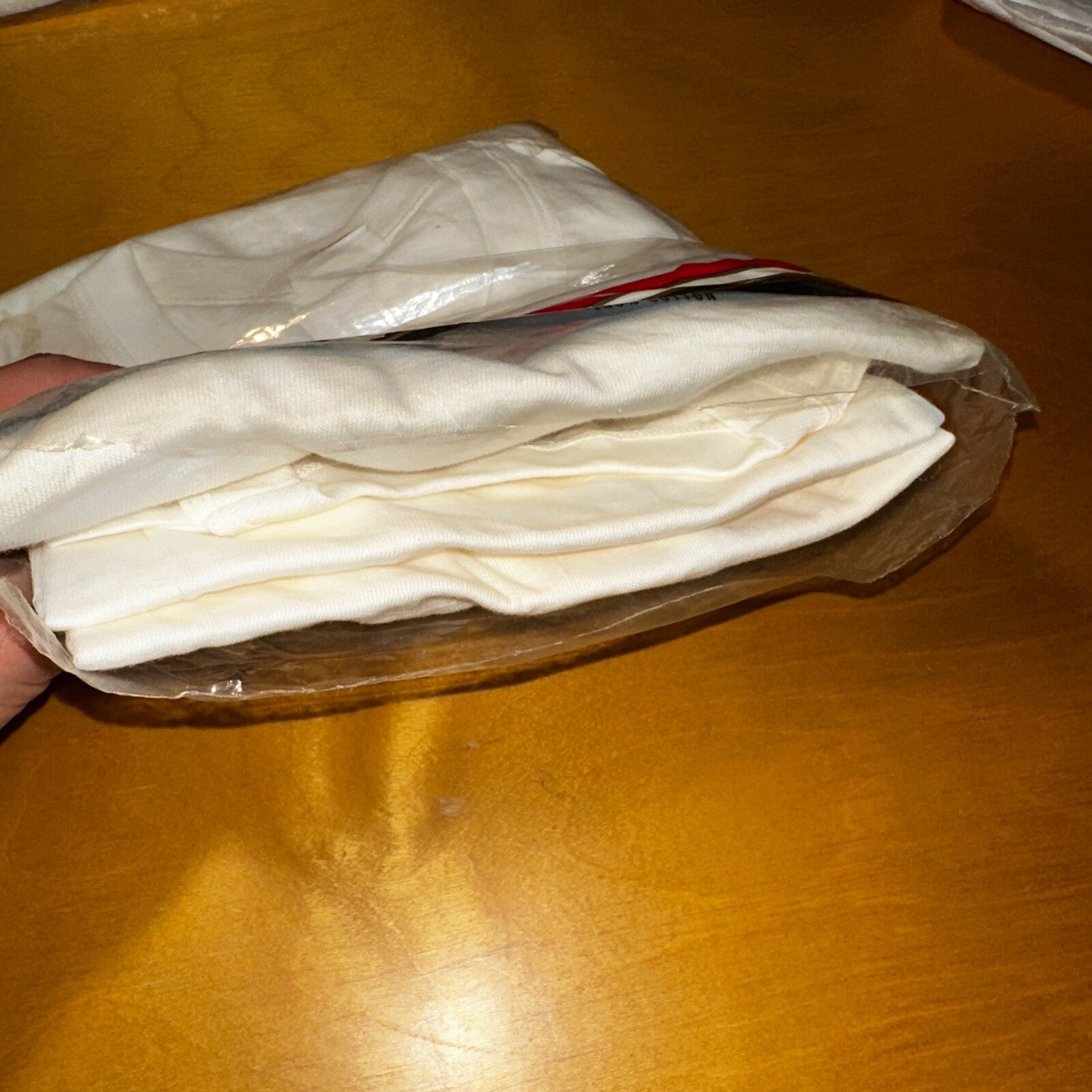 1960s Hanes Vintage White Blank T Shirt Mens Rockabilly Lot Of 6 Pack 60s 50s