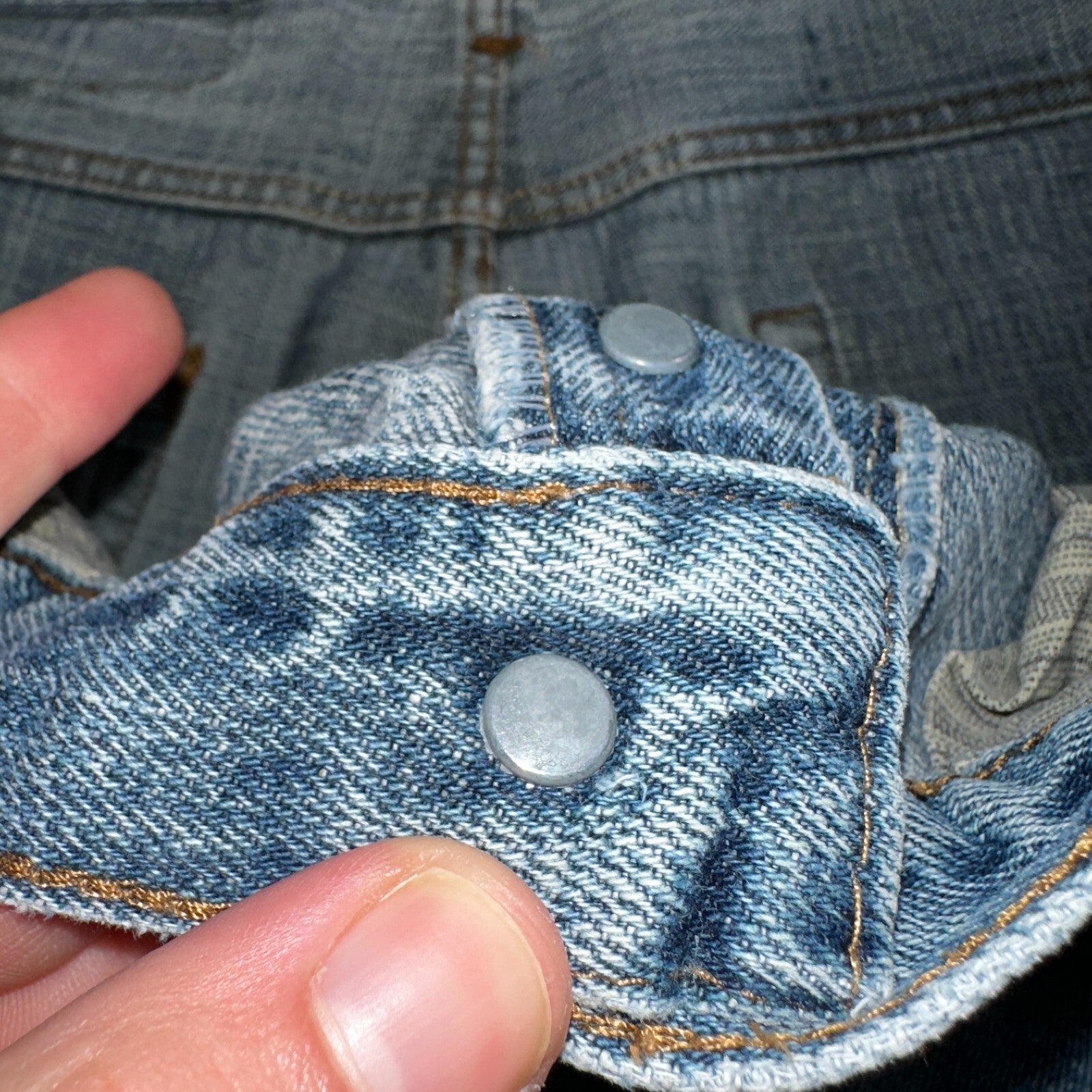 Levis 501 Vintage Y2K XX Straight Leg Jeans Blue Med Wash 38x36 Act 37x29