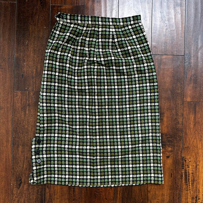VTG 50s KANDEL Women's Mini School Girl Skirt 14 Olivia Rodrigo 1950s Rockabilly