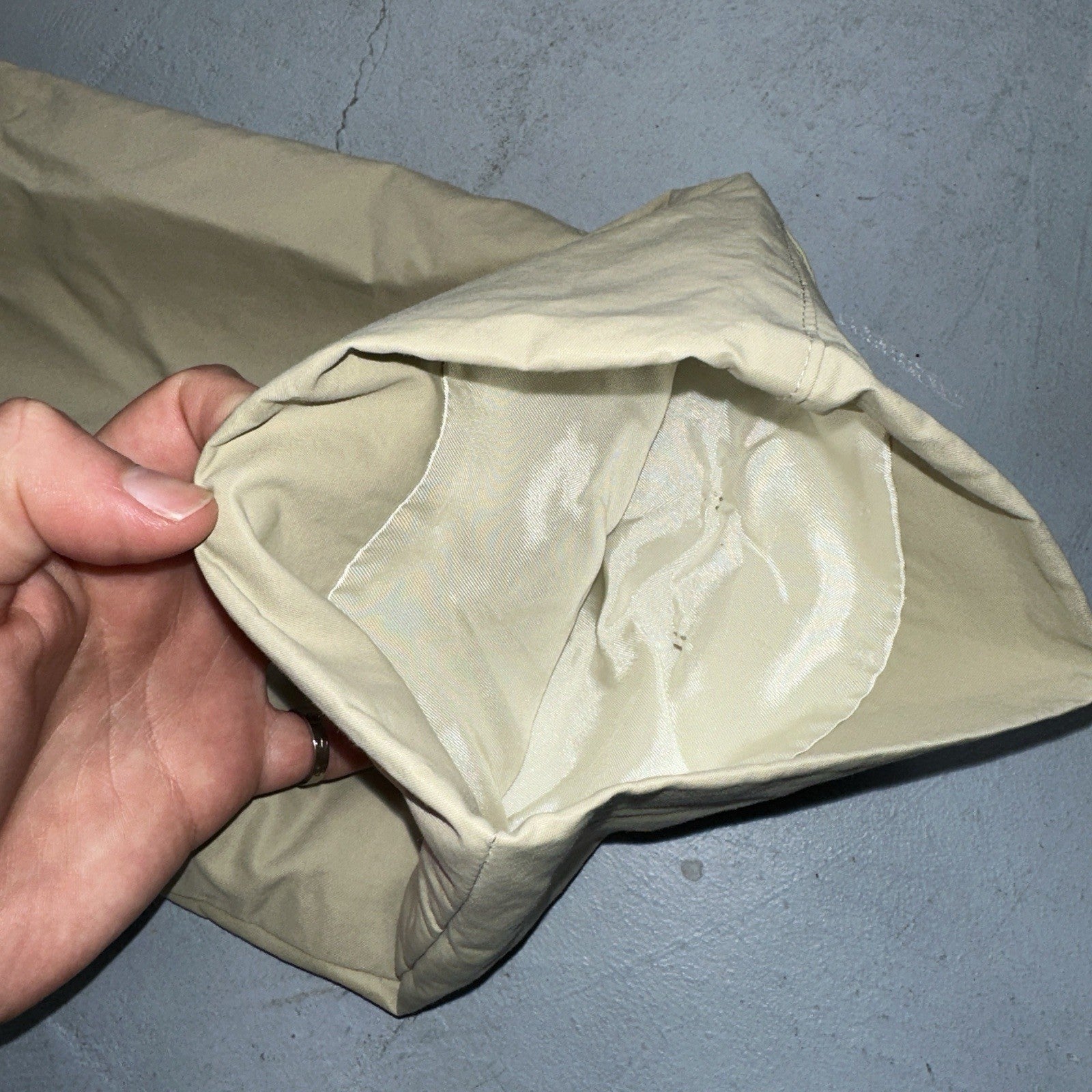 Burberrys VTG London Beige Nova Check Trench Coat Mens Size 44 Regular RARE!