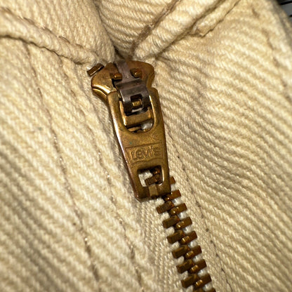 Levis 512 Vintage 90s USA Women Jeans Cream Slim Tapered Leg 7 M 501 Act 25x26