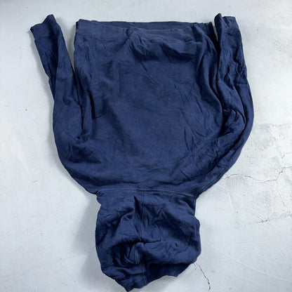 Polo Ralph Lauren Mens Small Americana Flag Slim Navy Hoodie Sweater RL VTG Styl