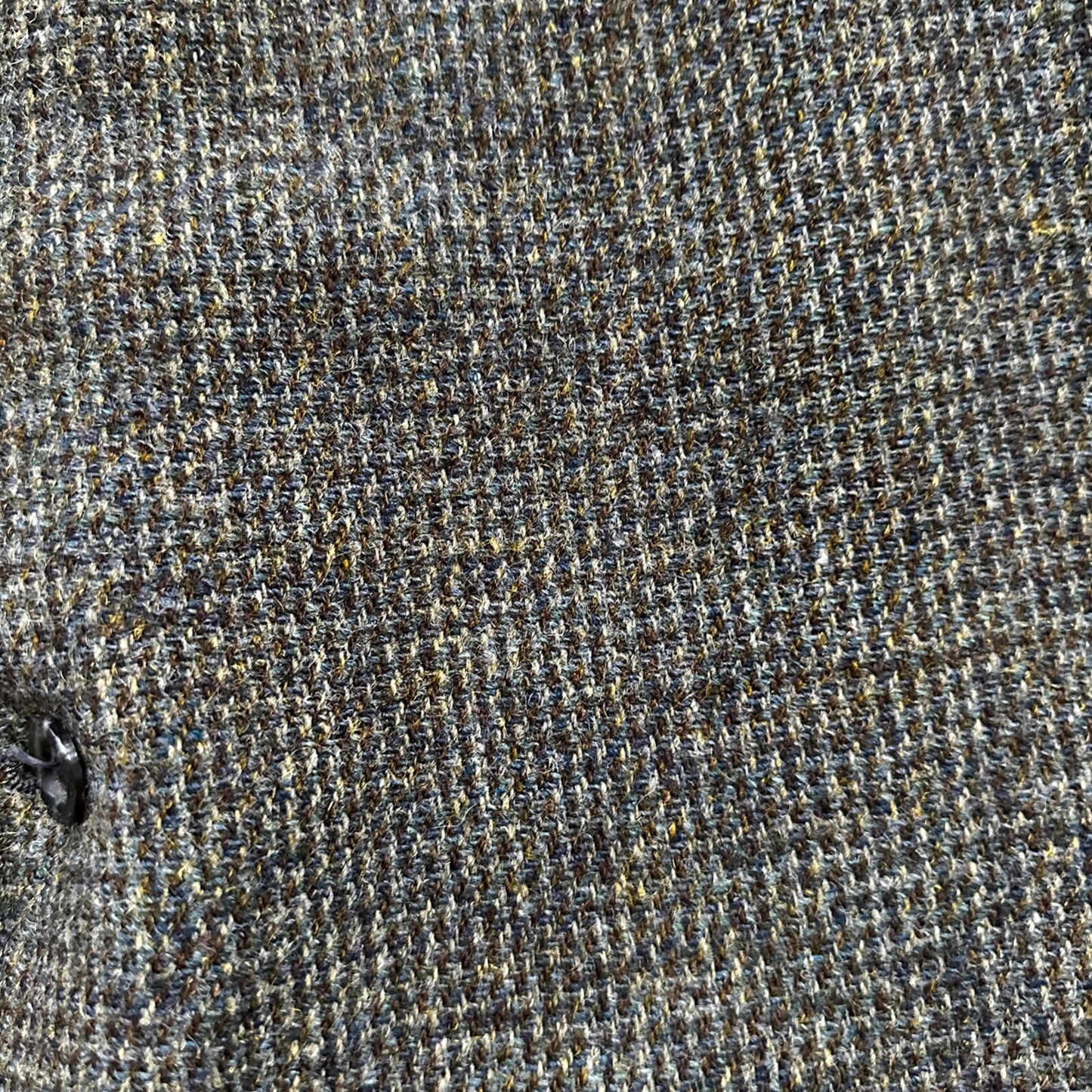 VTG Harris Tweed Sport Coat Mens 42 Scottish Wool Blazer Button Cricketer 70s