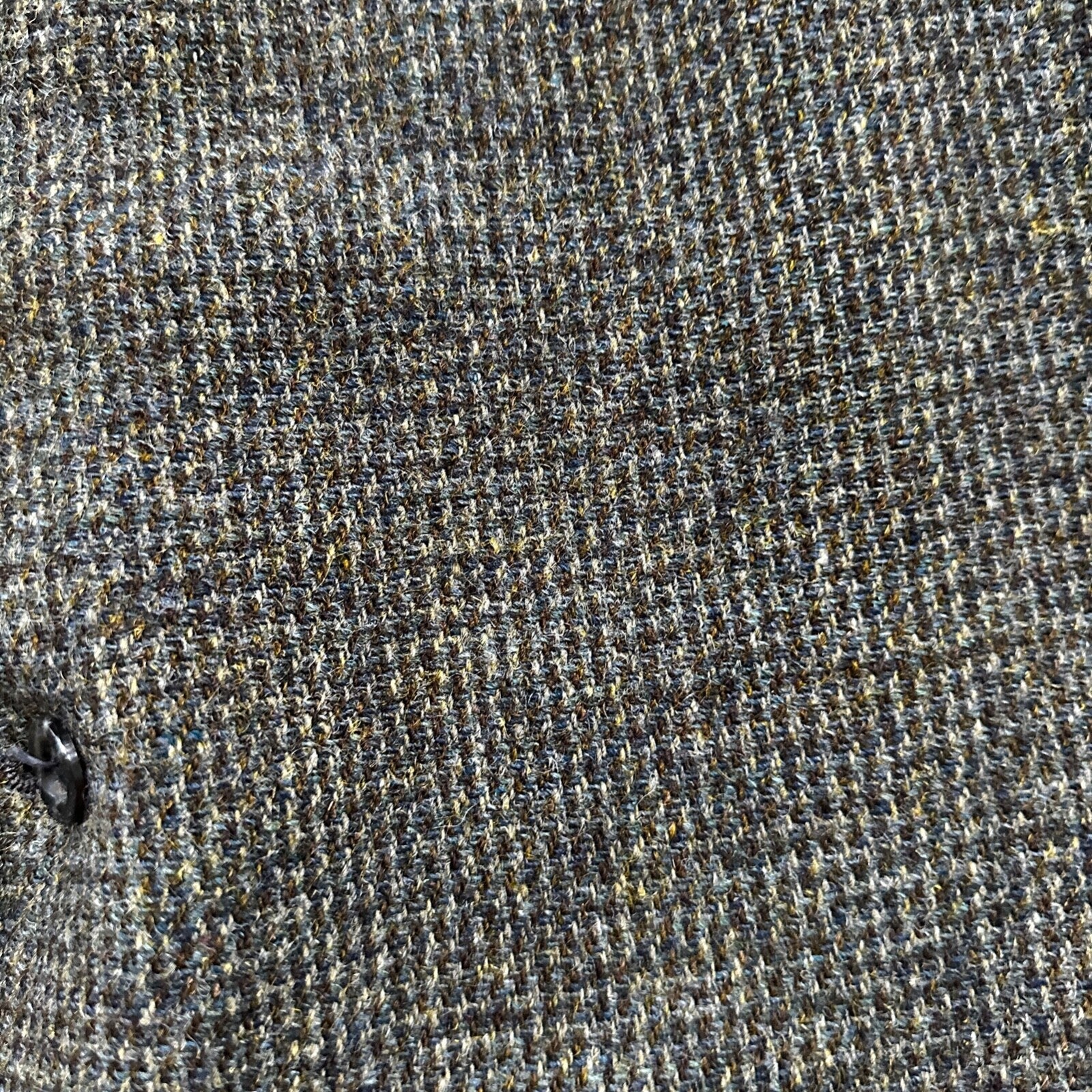 VTG Harris Tweed Sport Coat Mens 42 Scottish Wool Blazer Button Cricketer 70s