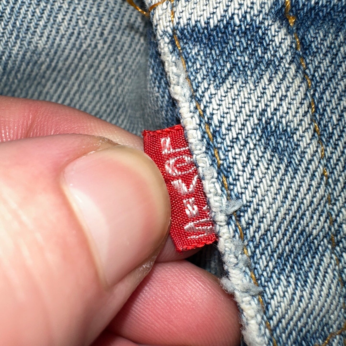 Levis 501 Vintage 80s Redline Selvedge USA XX Jeans Light Wash Skinny Act 29x32