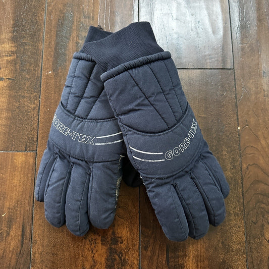 Vintage Gore-Tex Thinsulate Blue Snow Gloves Ski Gear Ladies Size Medium