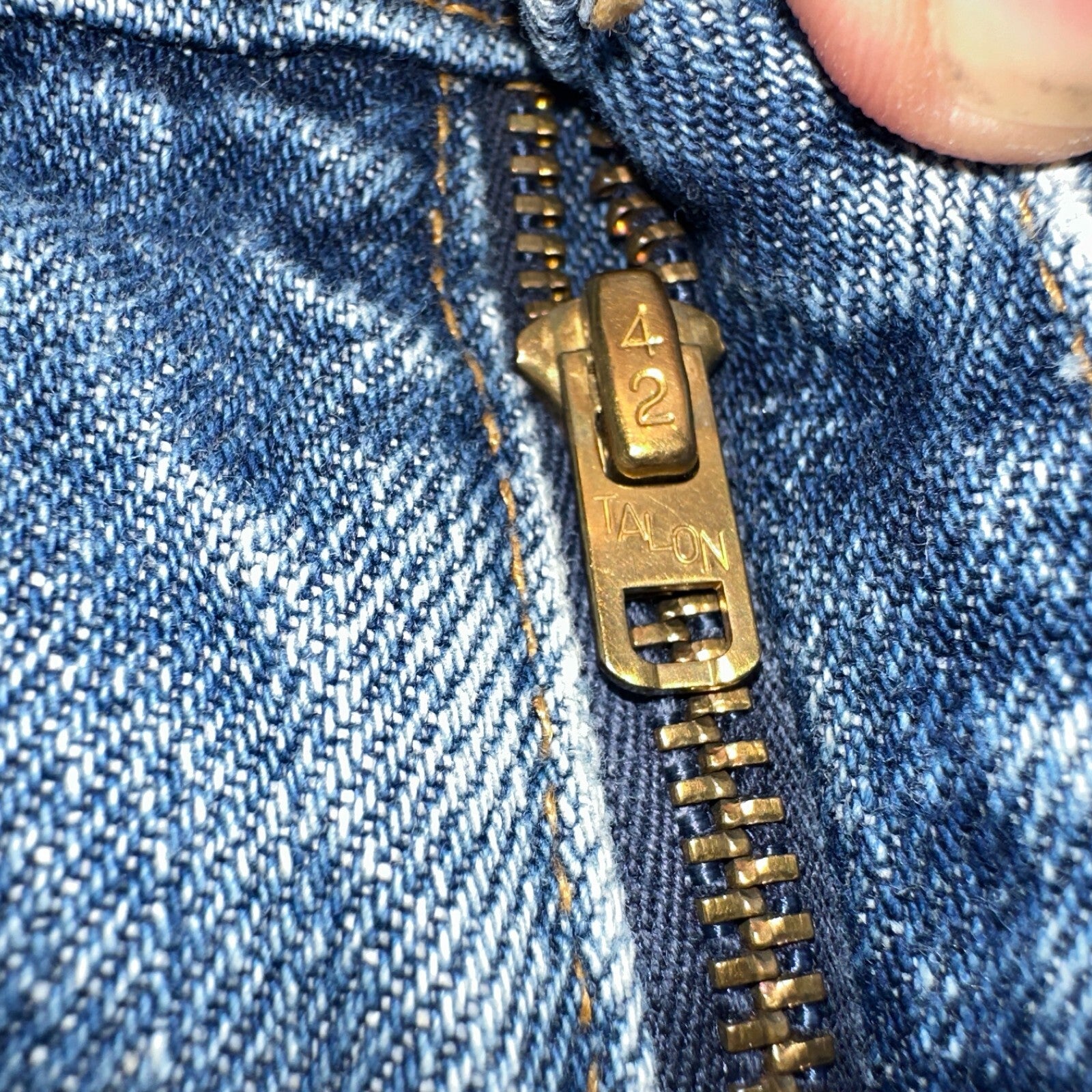 Levis 517 Vintage 70s SS USA Red Tab Bootcut Flare Blue Jeans Talon Act 29x32