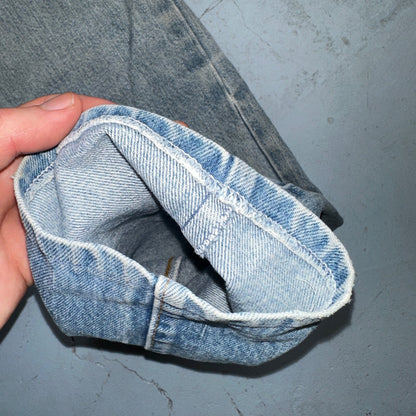 Levis 501 Vintage 80s Redline Selvedge USA XX Jeans Light Wash Skinny Act 29x32