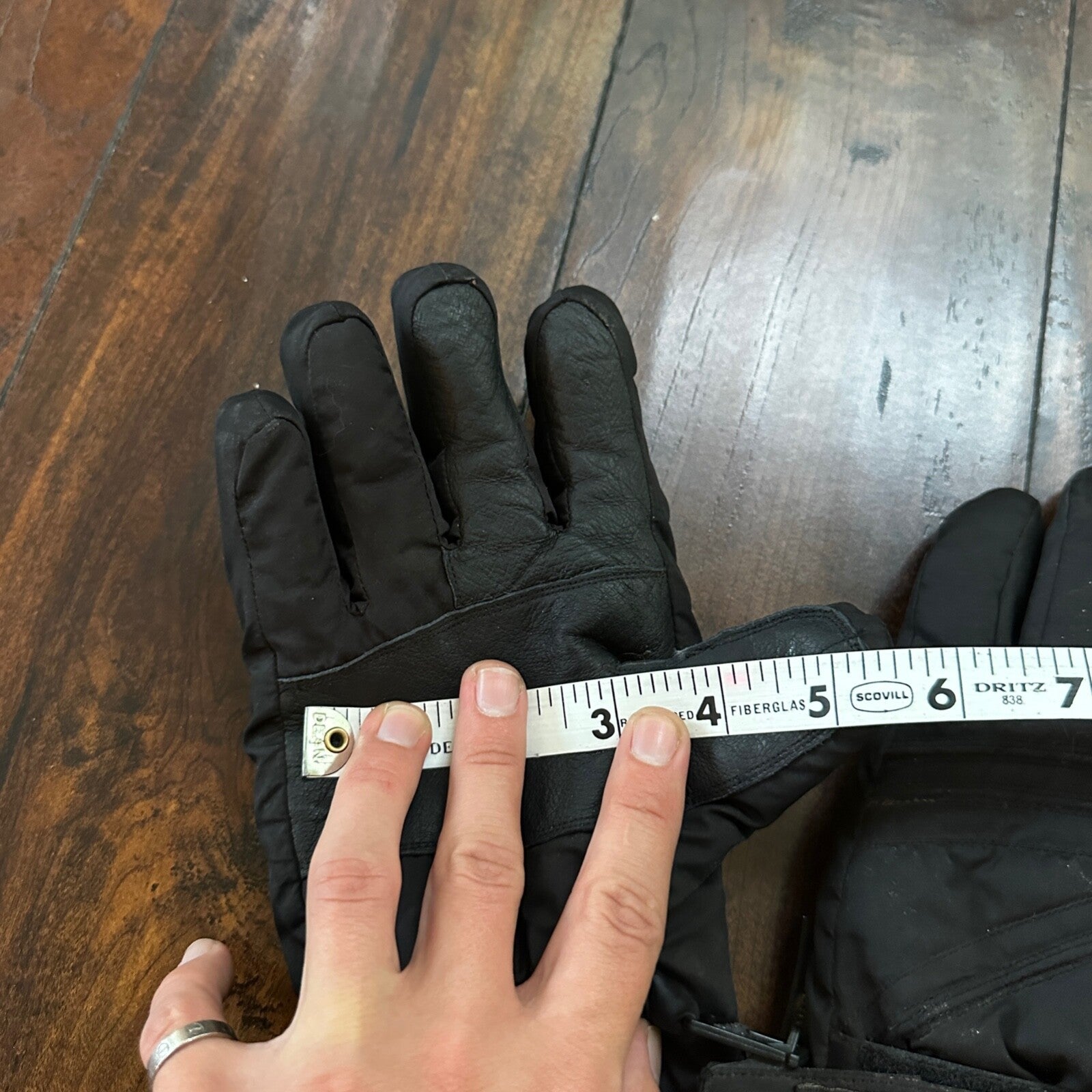 Gordini Winter Gloves Women Size Small Leather Palm Gore-Tex VTG 90s