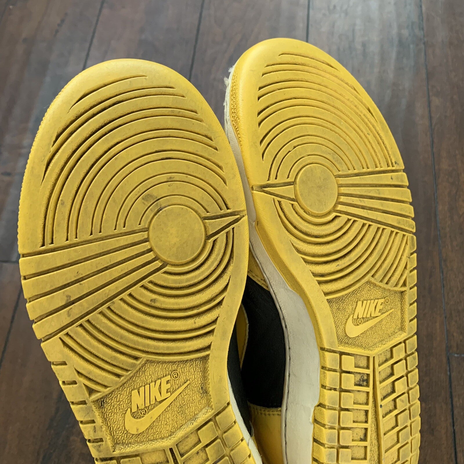 Nike 1985 Dunk Goldenrod Chicago Yellow Black Rare Vintage 85 Air Jordan 1 Sz 8