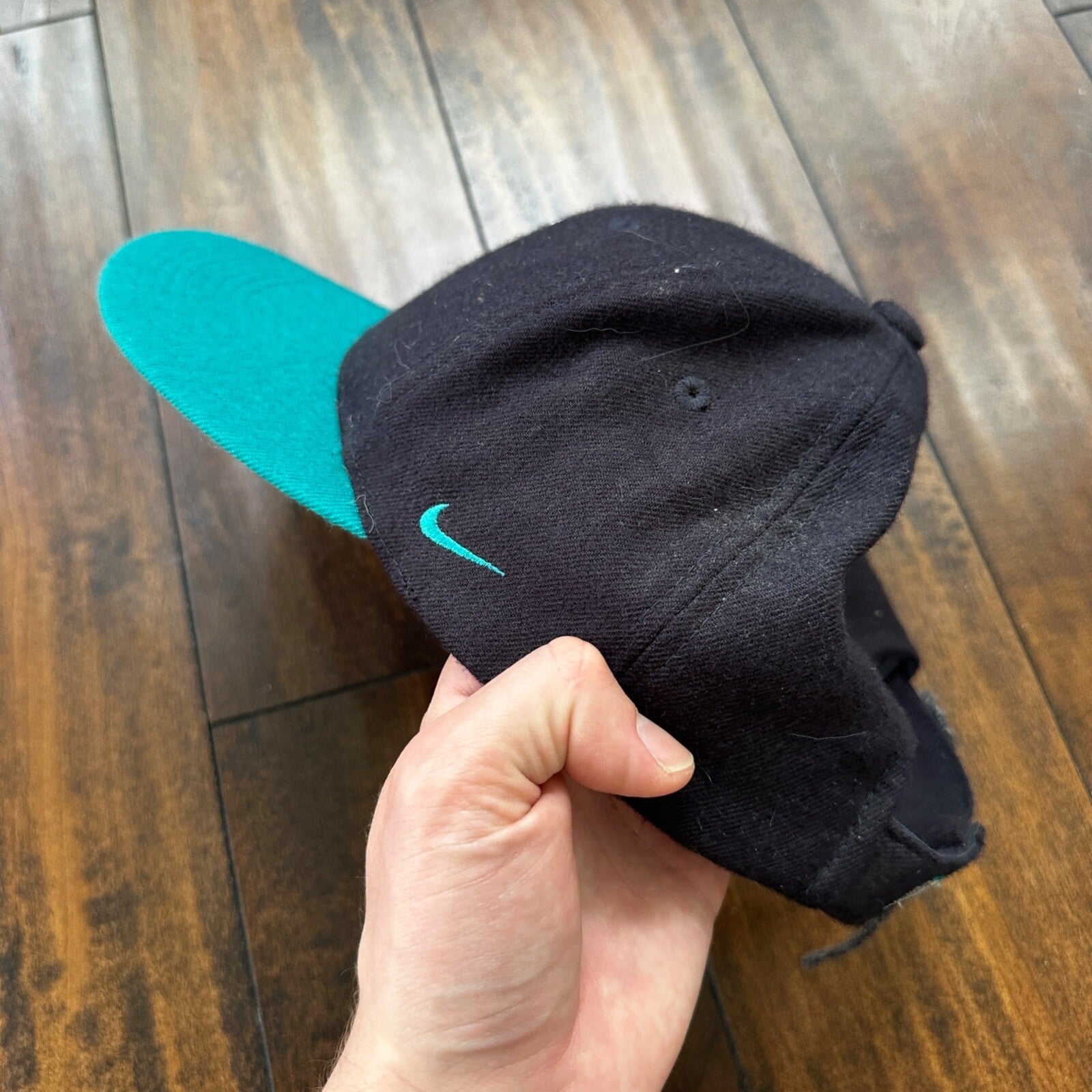 Nike Seattle Mariners VTG Hat Cap Snapback Y2K Team Wool