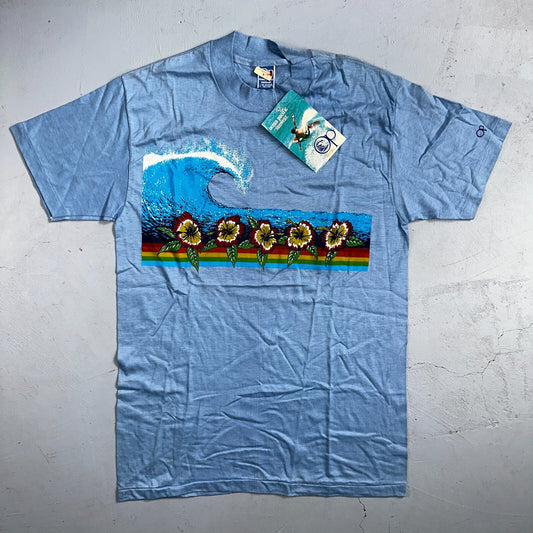 Ocean Pacific Sunwear NWT Tags Attached VTG T Shirt 80s Surf Surfer Hawaii L