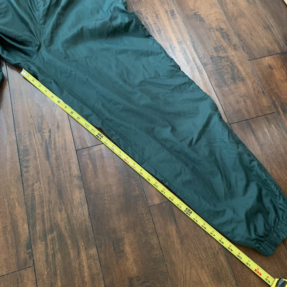 Vintage Nike Warm Up Track Soccer Pants Basic XL Green 90s Essential 80s Jogger