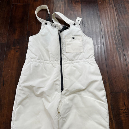 1960s Arcticwear Arctic Cat Bib Overalls Snow Suit Black Size L Vintage Zip Legs
