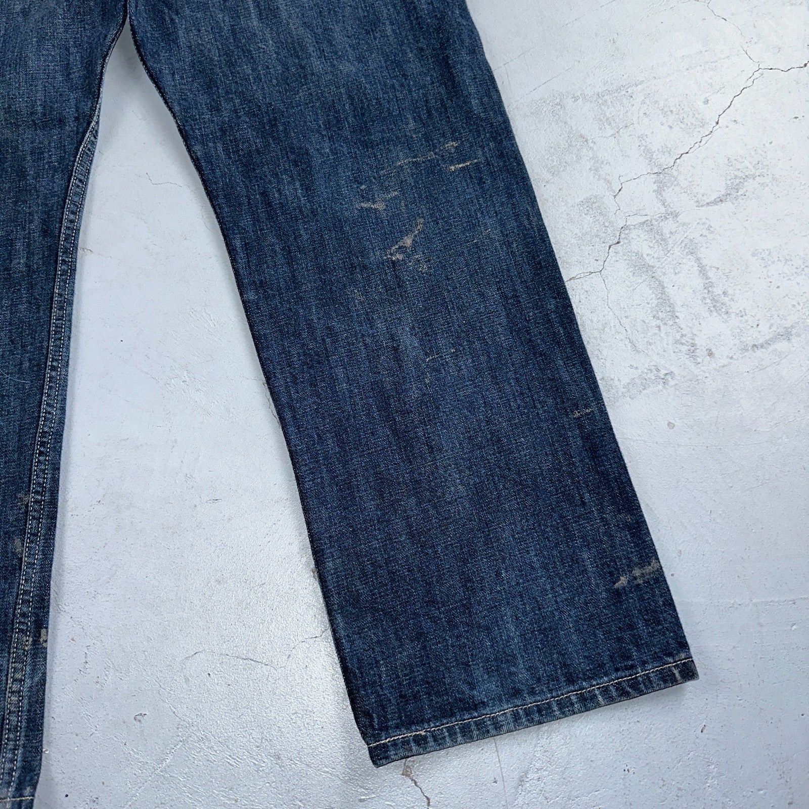 Levis 501 Vintage Y2K XX Straight Leg Jeans Blue Med Wash 38x32 Act 35x29