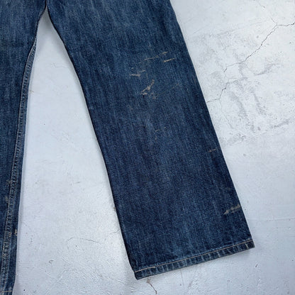 Levis 501 Vintage Y2K XX Straight Leg Jeans Blue Med Wash 38x32 Act 35x29