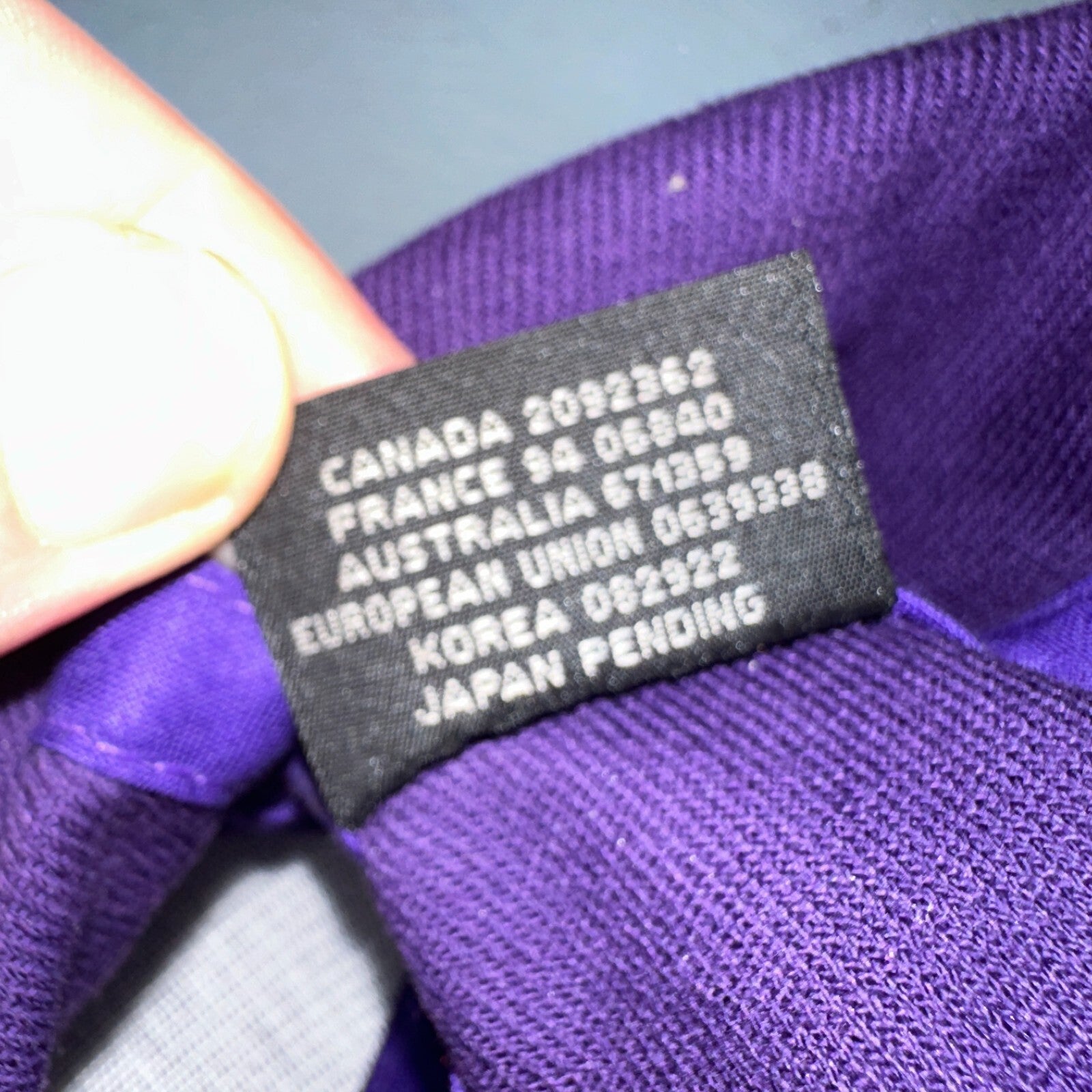 Nike VTG Washington Huskies Hat Cap Flex Fit Purple NCAA Team 90s Y2K