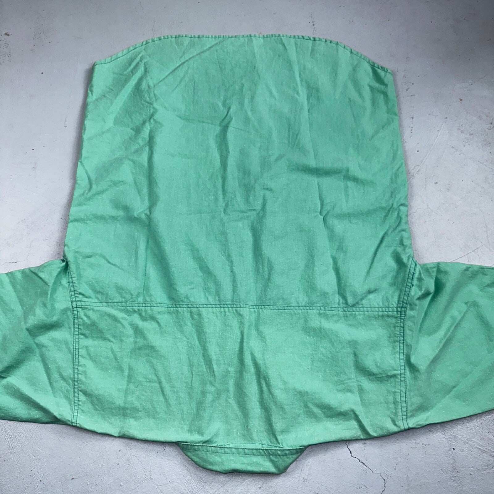 Chacal Tropical VTG Fish Short Sleeve Button Up Shirt L Green Hawaiian USA 80s